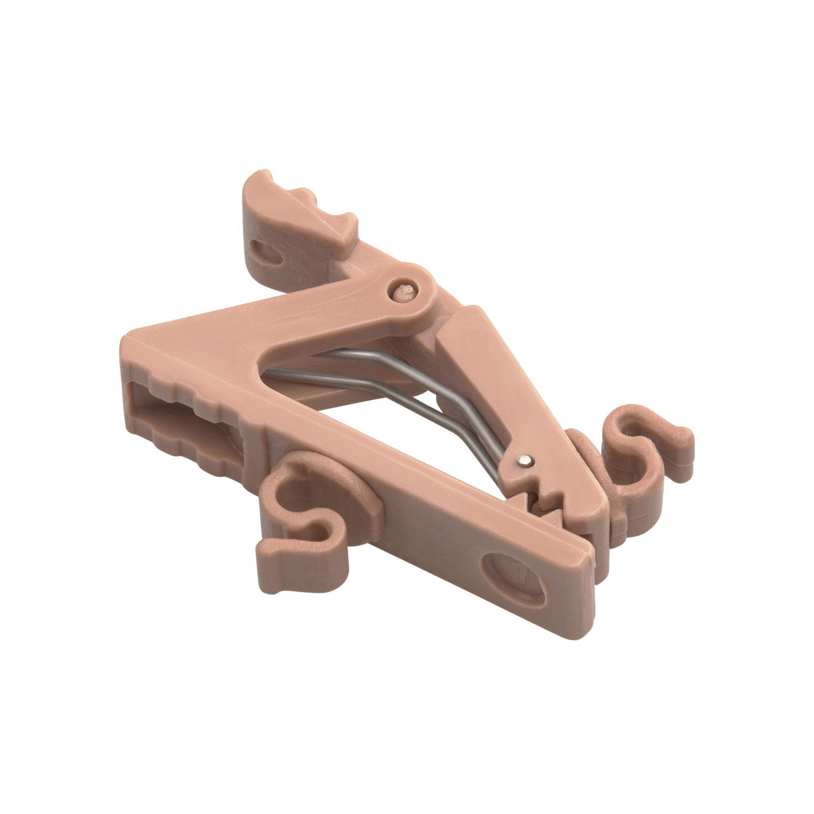 Plastic lavalier microphone clip – high profile