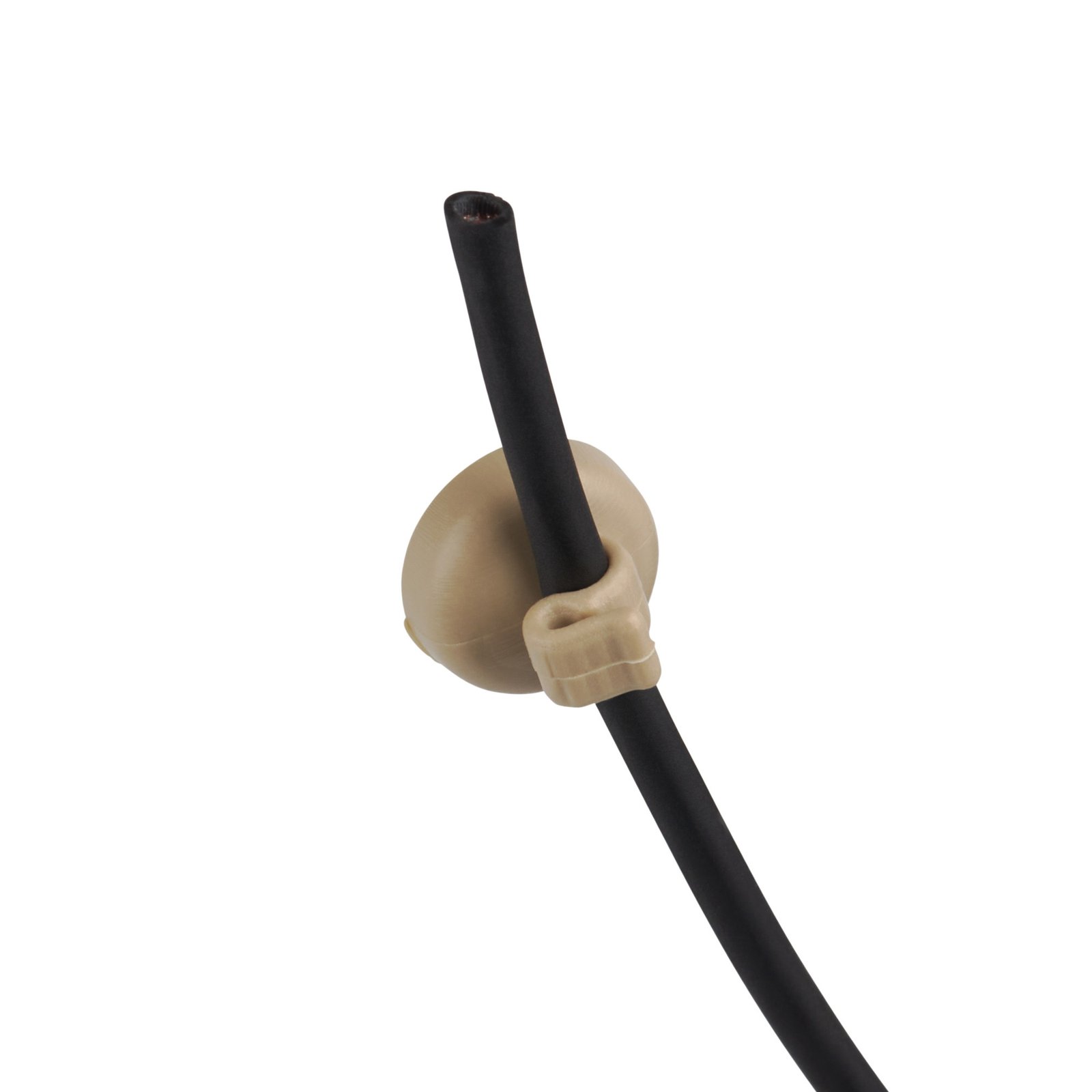 RKR Micro Magnetic Clip 10 mm beige cord cable - RKR Micro Clip Magnético 10 mm beige cordon cable